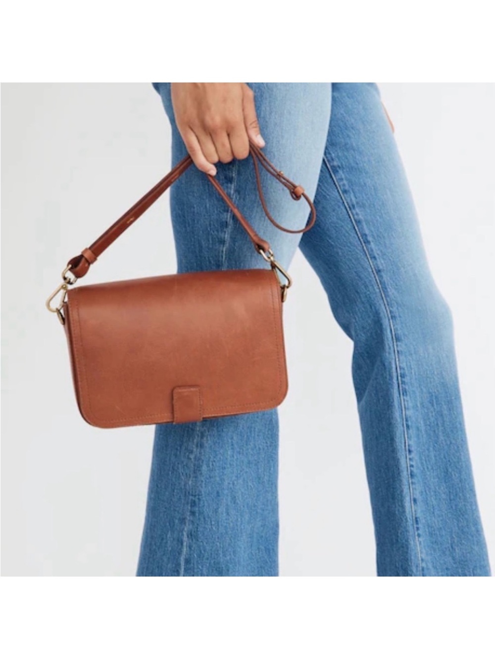 $15 in a bundle Madewell Transport Flap Bag English Saddle leather - Picture 12 of 14